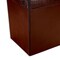 Dacasso Brown Crocodile Embossed Leather Waste Basket AG-2003 - alternate 3